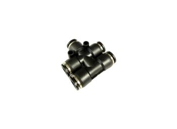 Quick Connect 5-port 8mm (OD) T-Piece