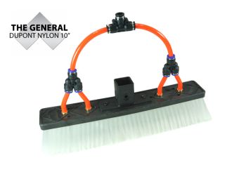 Aero 'The General' 10" DuPont Nylon Brush w/ 4 x Pencil Jets
