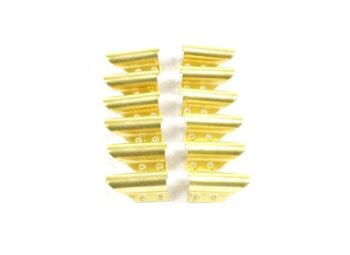 Ettore Brass Channel Clip x1