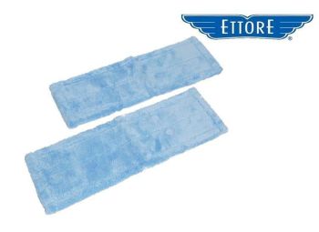 Ettore Multi-Surface Floor Mop Microfibre Replacement Pads (2 Pack)