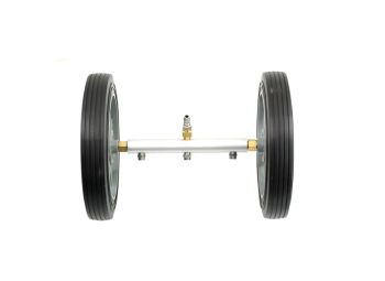 Water Broom with 10" Wheels