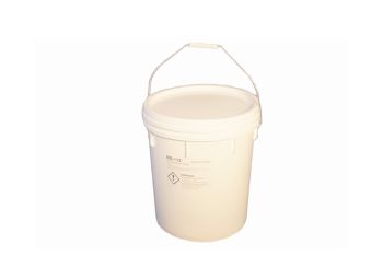25L bucket with lid for resin storage