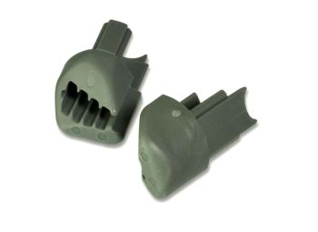 Sorbo Channel Plug Ends x2
