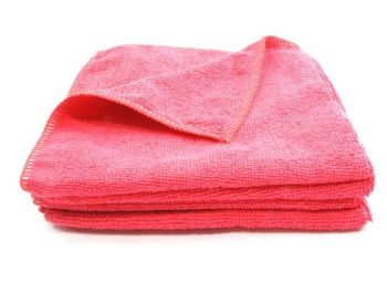 Unger UltraLite Microfibre Cloth Pink 40cm x 40cm x 1