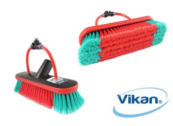 Vikan Soft Flocked Brush 2 Pencil Jets 10”