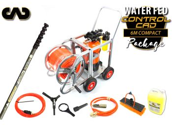 Complete Water Fed Package Aero CAD Control 6m Compact (hybrid carbon pole 6.0m–12.0m DeVito)