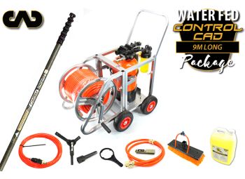 Complete Water Fed Package Aero CAD Control 9m (hybrid carbon pole 9.0m–15.0m Schwarzenegger)