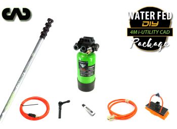 Complete Water Fed Package DIY (i-Utility CAD fibreglass 4m pole & 4L tank)