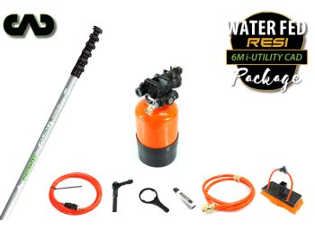 Complete Water Fed Package Homeowner (i-Utility CAD fibreglass 6m-9m pole)