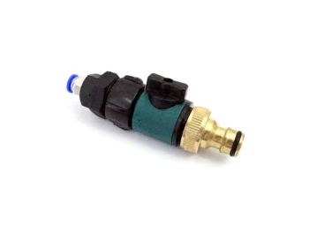 Pole Hose Valve to 8mm Push Fit Connector