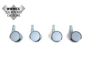 WWWCS Bucket Castors for 22L Bucket