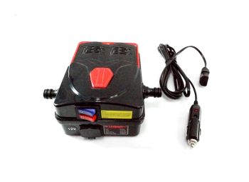 WWWCS Twin Core 120psi Booster Pump w/ 12V Auto Power Cord