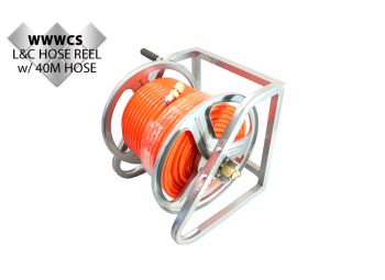 Lift & Carry Hose Reel with 40m 14mm x 10mm(id) Hose