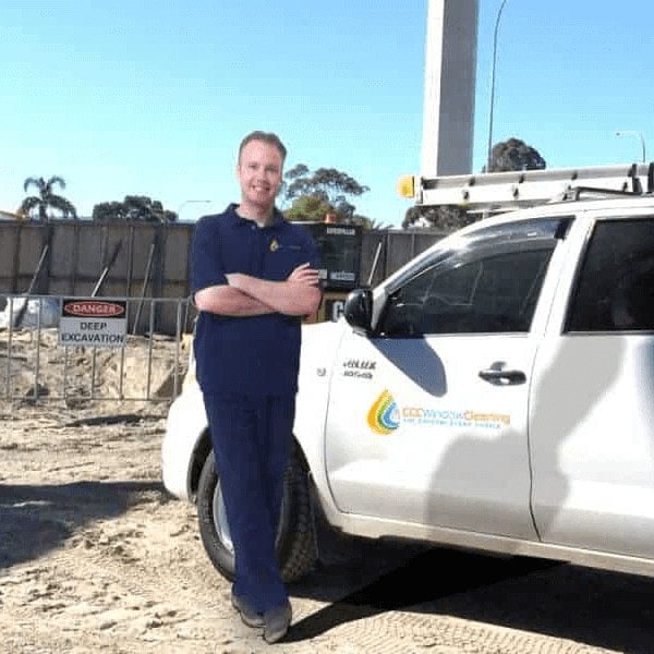  Window cleaner spotlight on Jared Stewart from CCC Window Cleaning