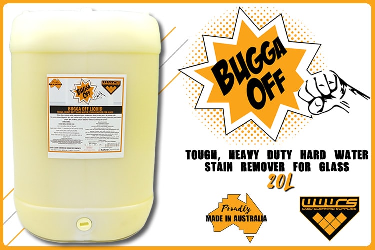 Window Cleaning Supplies  WWWCS Bugga Off Liquid Stain Remover 20L