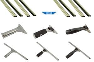 Ettore Stainless Steel Squeegees