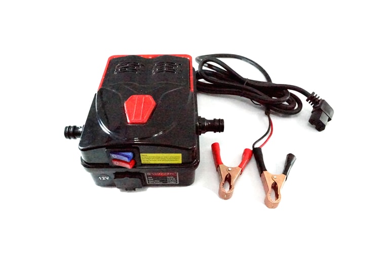 WWWCS Twin Core 120psi Booster Pump with alligator clips